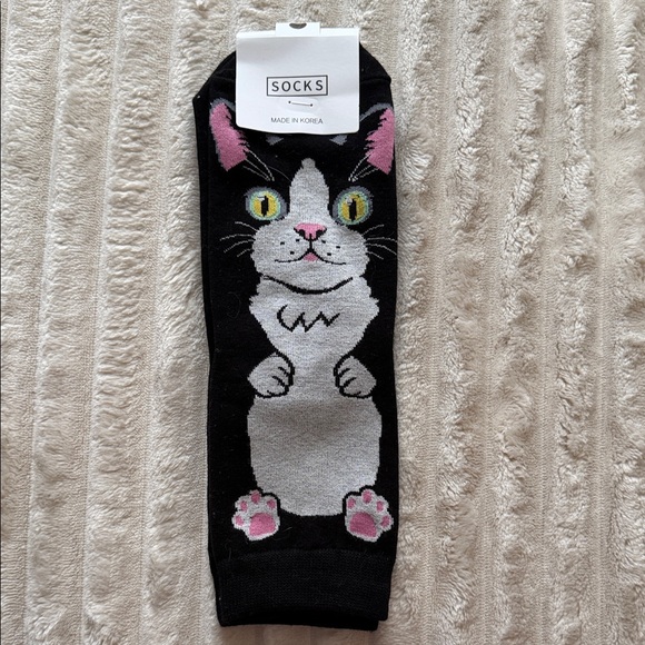 Cat Design Socks Set - Multicolor - Picture 5 of 6